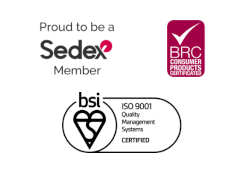BRC, Sedex, BSI ISO 9001